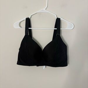 Mamia 40D Women’s Black Bra Pretty Wide Strap Classic